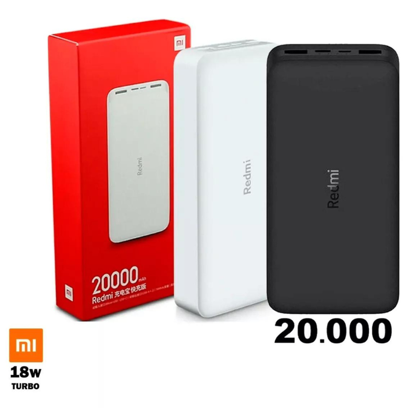 Power Bank Xiaomi 20000Mah 18w Fast Charge