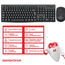 Kit Teclado + Mouse Sem Fio 2.4 GHz MasterDrive TC-8012