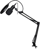 OEX GAME Microfone Gamer Profissional com Condensador e Braço Articulado Skipper Caster MG300