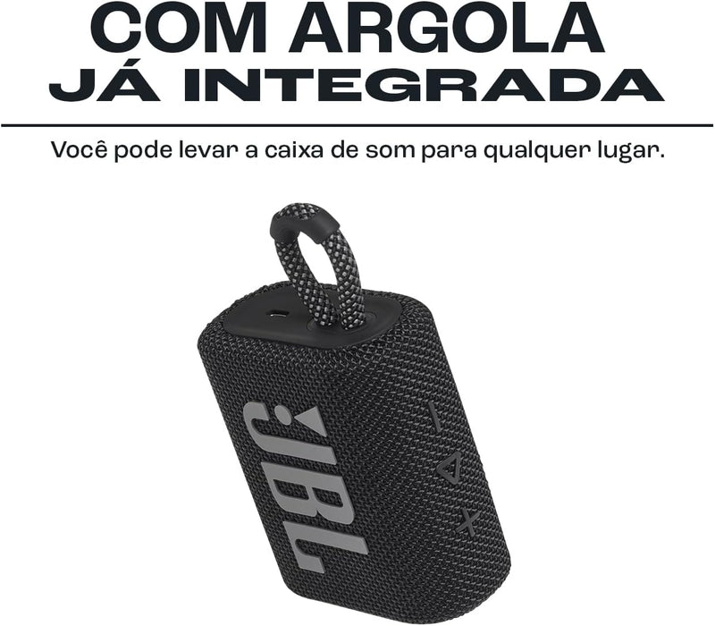 JBL GO 3  Caixa de Som Bluetooth